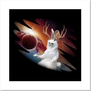 Cosmic Jackalope Posters and Art